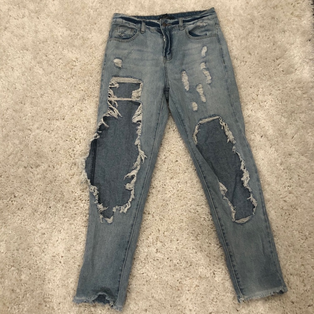 Distressed Jeans